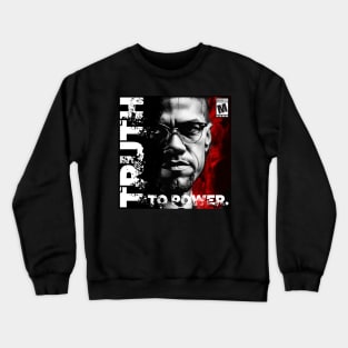 Malcolm X Truth to Power Crewneck Sweatshirt